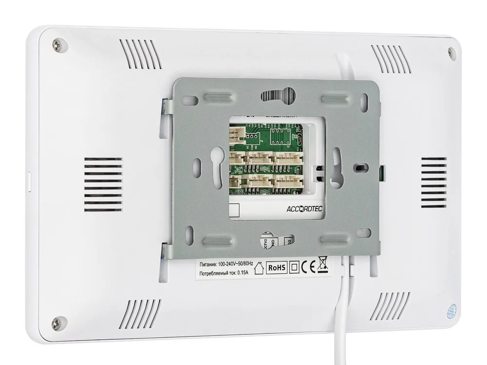 AT-VD720W WH. Монитор домофона цветной с функцией «свободные руки» — фото 3 из 3
