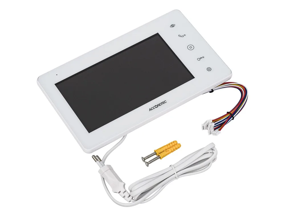 AT-VDA752C/SD WH . Монитор домофона цветной с функцией «свободные руки» — фото 2 из 5