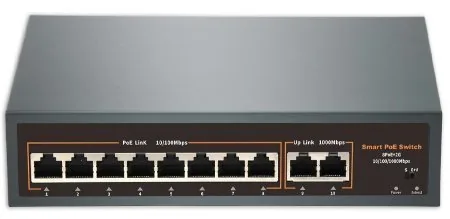 ATEC-POE08L. Сетевой PoE коммутатор