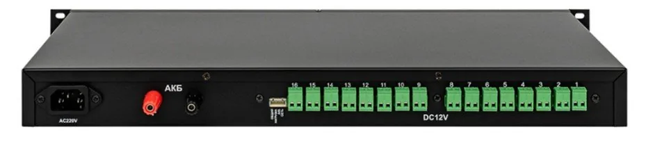 ББП-80х1 v.16 RACK 1U. Источник вторичного электропитания — фото 2 из 2
