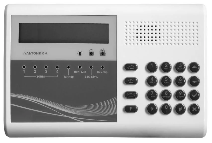 RS-201PN исп.2. Пульт централизованного наблюдения