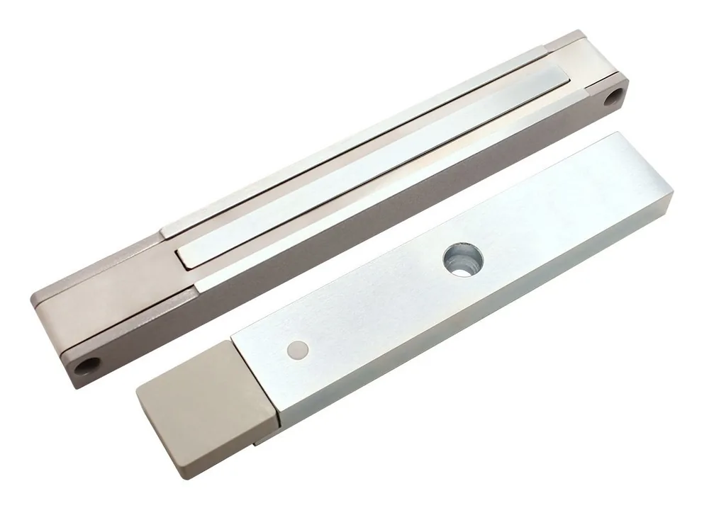 ALM-200P-12V (серый). Замок электромагнитный