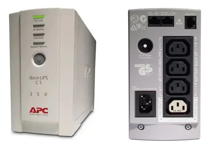 BK350EI APC Back-UPS 350 ВА. Источник бесперебойного питания
