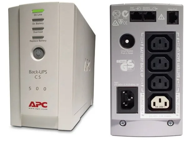 BK500EI APC Back-UPS 500 ВА. Источник бесперебойного питания