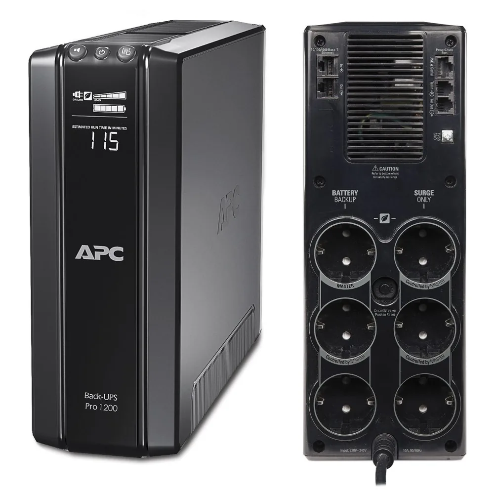 BR1200G-RS APC Back-UPS Pro 1200 ВА. Источник бесперебойного питания