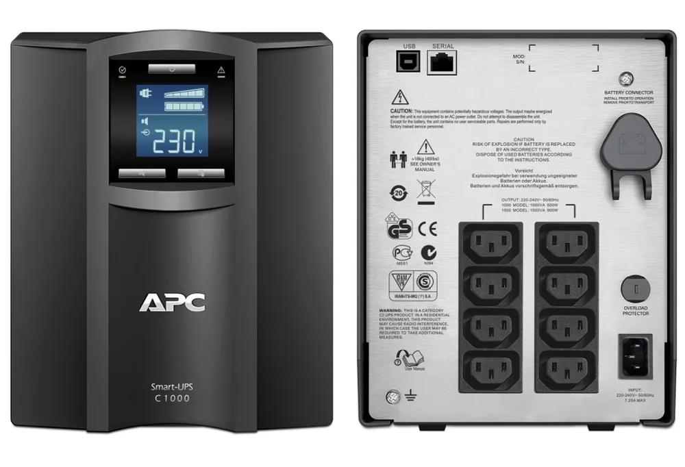 SMC1000I APC Smart-UPS C 1000 ВА. Источник бесперебойного питания