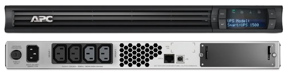 SMT1500RMI1U APC Smart-UPS 1500 ВА. Источник бесперебойного питания