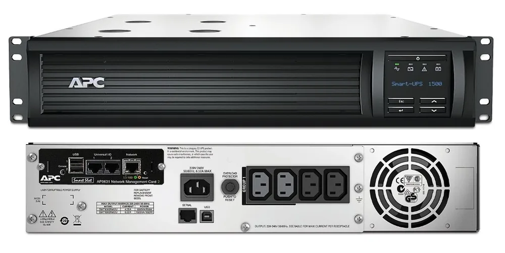 SMT1500RMI2UNC APC Smart-UPS 1500 ВА. Источник бесперебойного питания