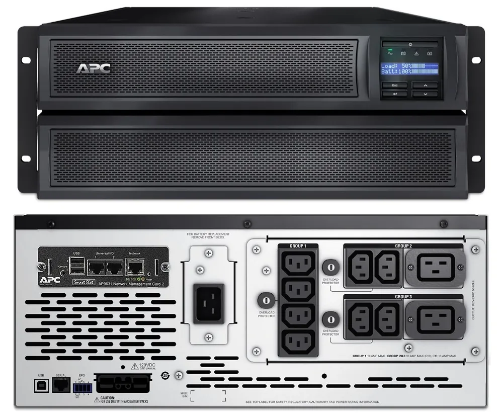 SMX2200HVNC APC Smart-UPS X 2200 ВА. Источник бесперебойного питания