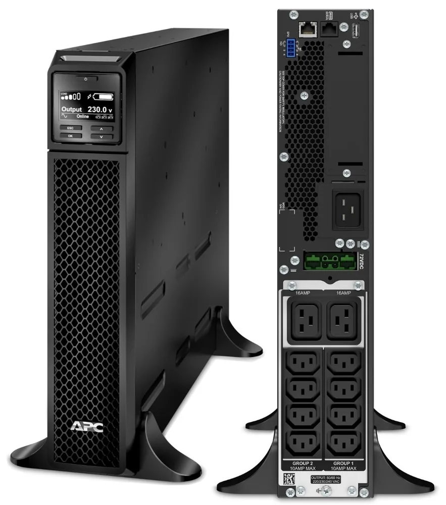 SRT2200XLI APC Smart-UPS SRT 2200 ВА. Источник бесперебойного питания