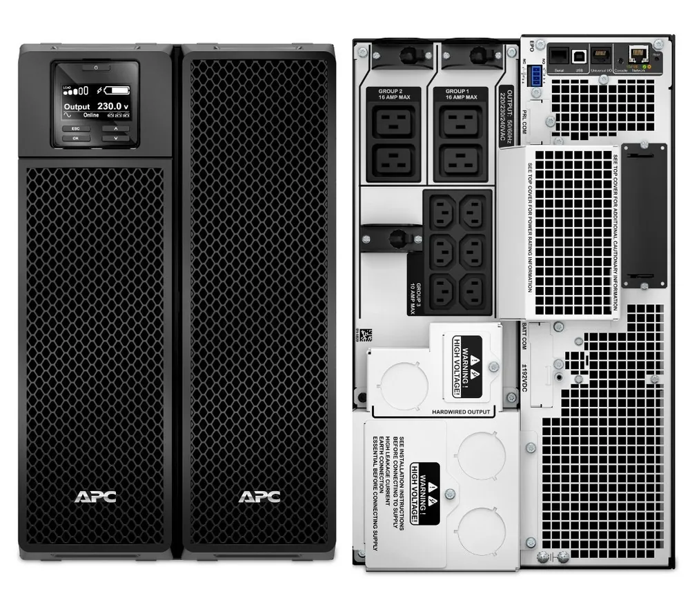SRT8KXLI APC Smart-UPS SRT 8000 ВА. Источник бесперебойного питания