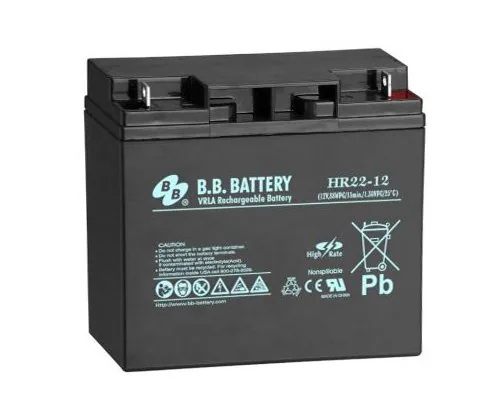 B.B. Battery HR 22-12. Аккумулятор герметичный свинцово-кислотный