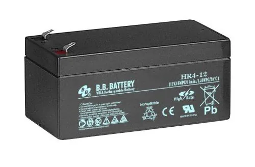 B.B. Battery HR 4-12. Аккумулятор герметичный свинцово-кислотный
