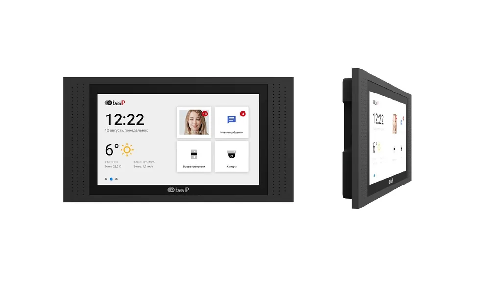 AT-07L BLACK. Монитор IP-видеодомофона цветной