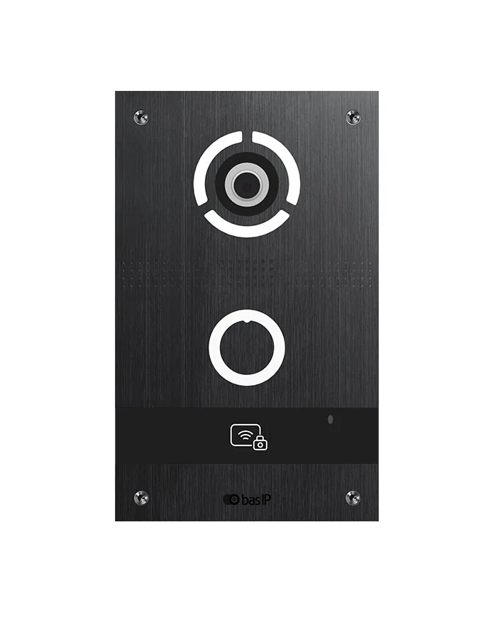 AV-08FBL BLACK. Вызывная панель IP-домофона