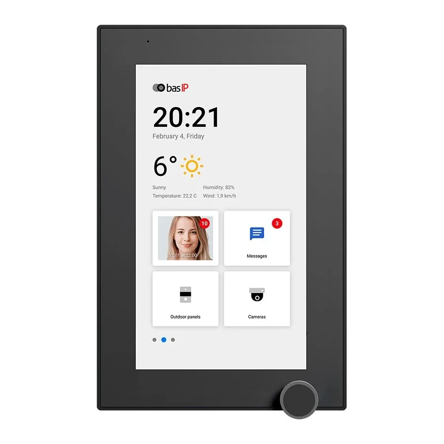 AZ-07L BLACK. Монитор IP-видеодомофона цветной