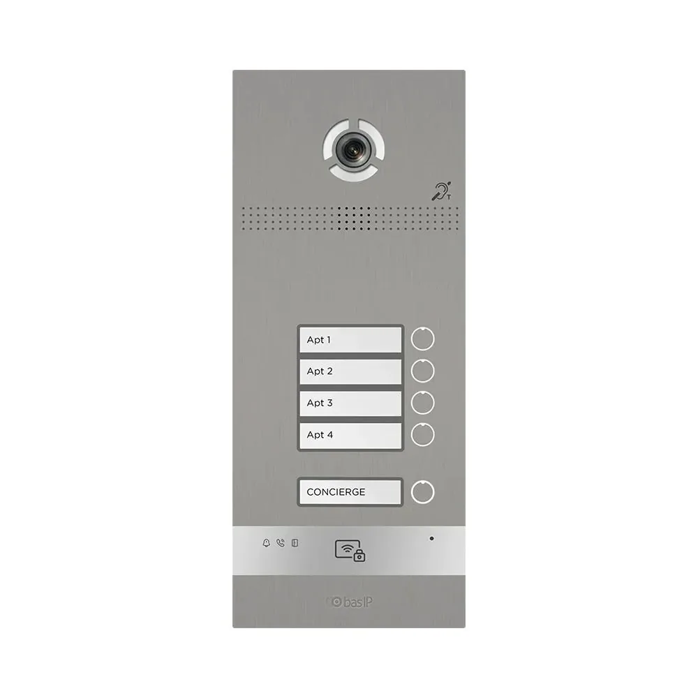 Видеопанель вызывная BI-04FBI SILVER