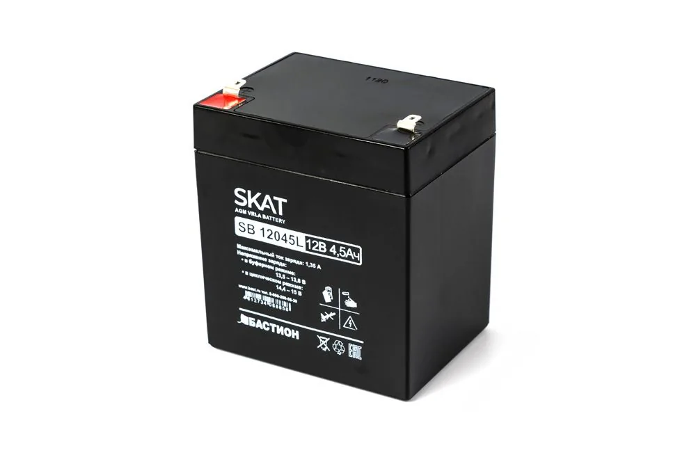 Аккумулятор SKAT SB 12045L 2532 — фото 2 из 3