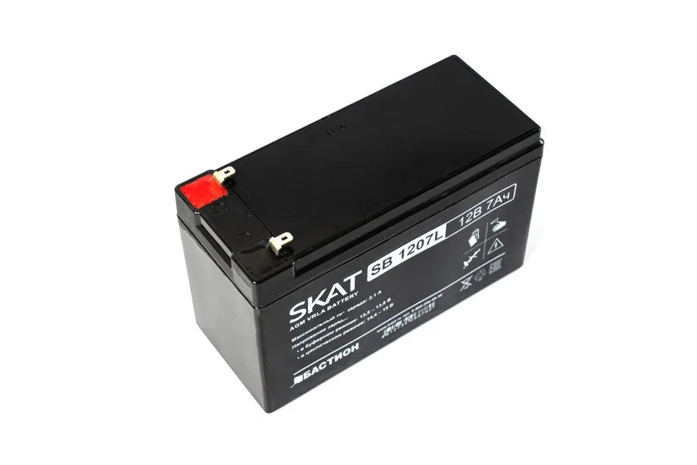 Аккумулятор SKAT SB 1207L 2534 — фото 2 из 4