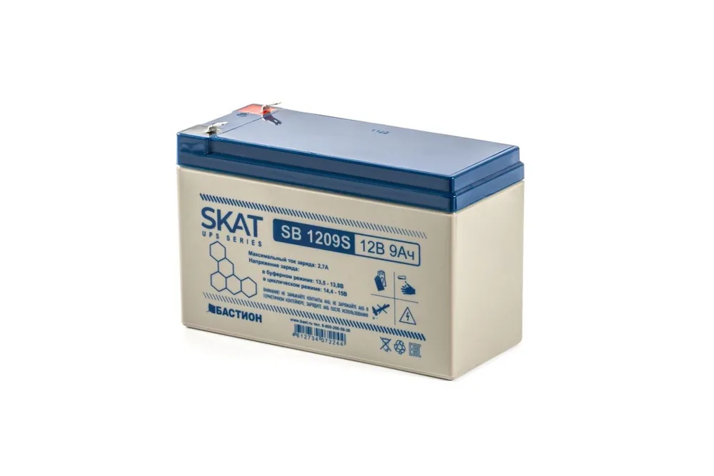 Аккумулятор SKAT SB 1209S 8970 — фото 2 из 5