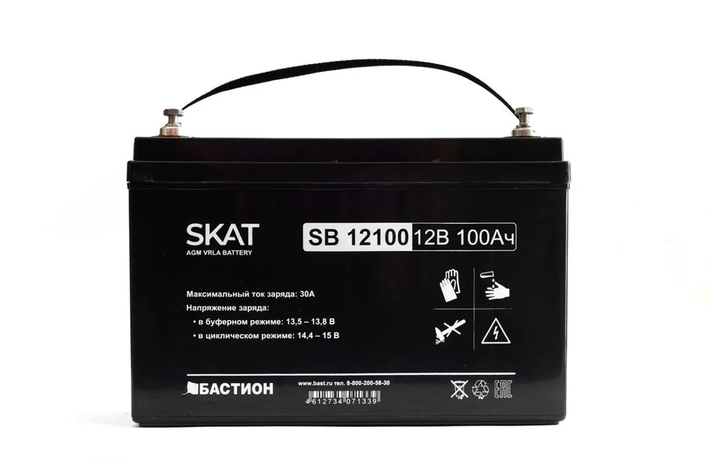 Аккумулятор SKAT SB 12100 2542 — фото 1 из 4