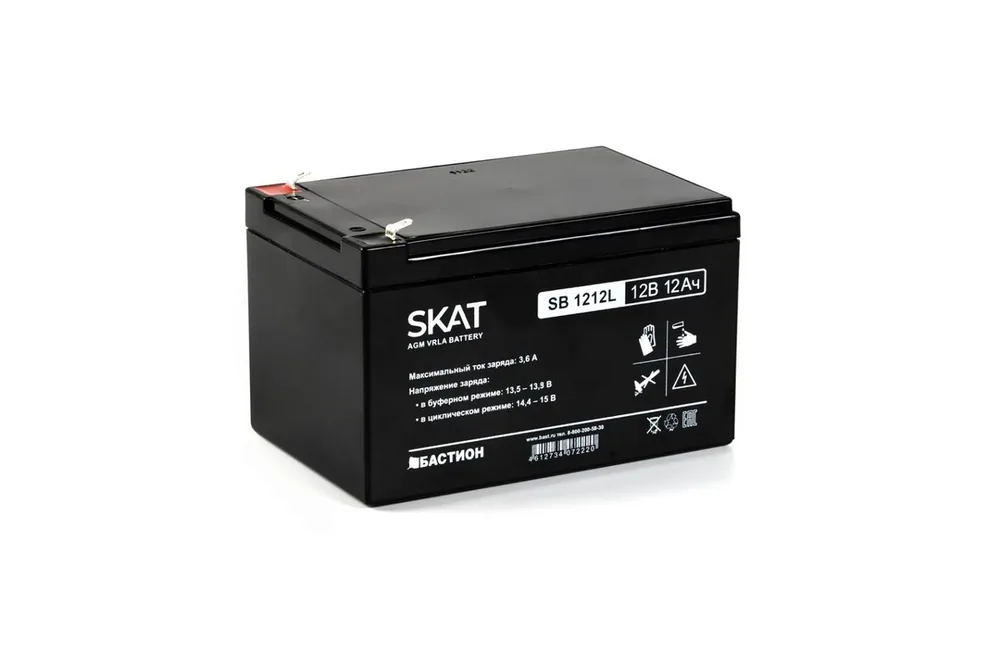 Аккумулятор SKAT SB 1212L 2543 — фото 1 из 2