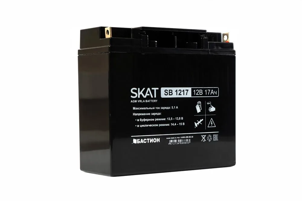 Аккумулятор SKAT SB 1217 2536 — фото 2 из 6