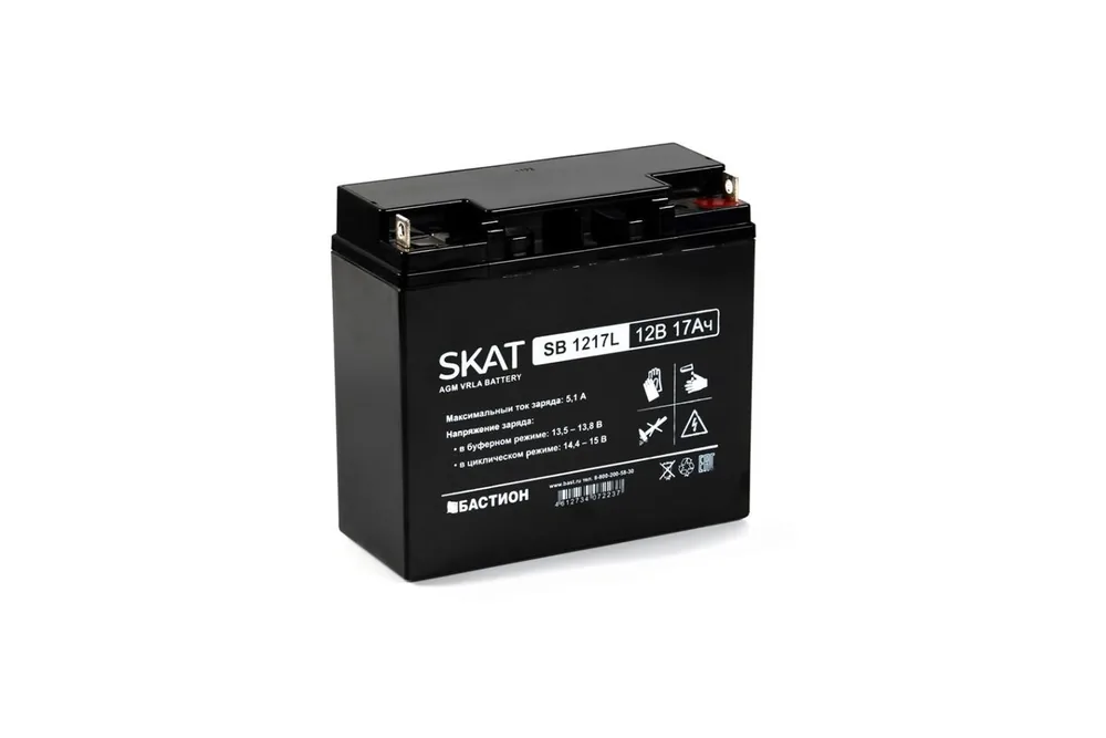 Аккумулятор SKAT SB 1217L 2544 — фото 1 из 4