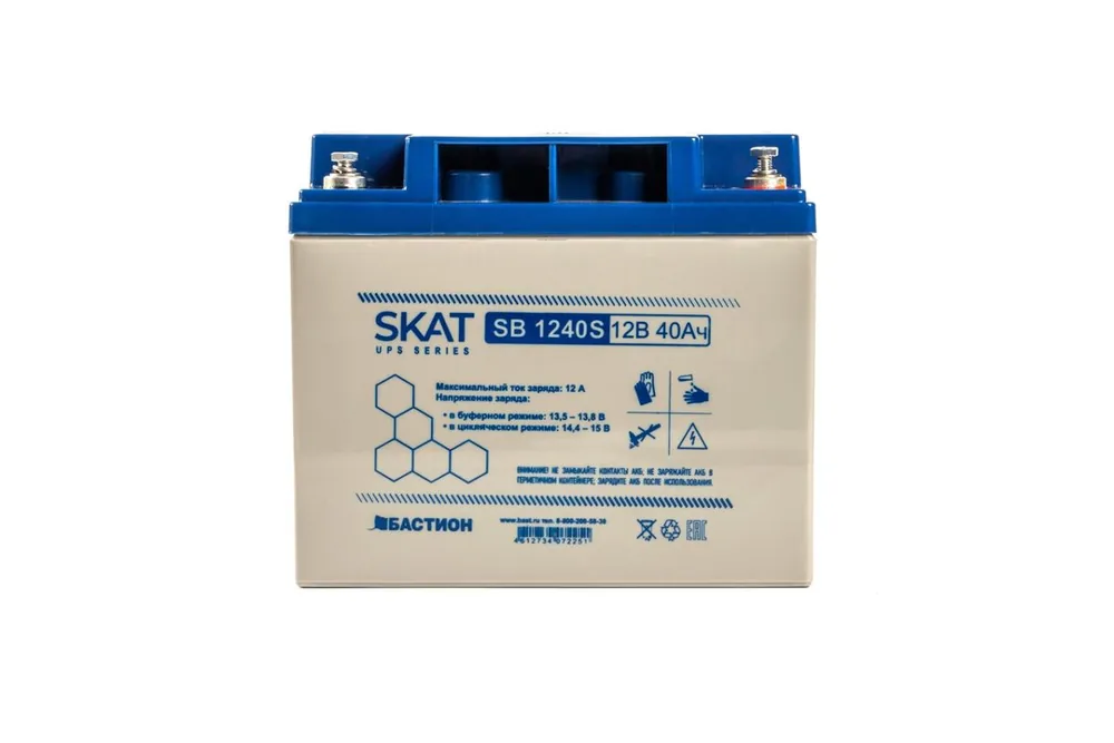 Аккумулятор SKAT SB 1240S 8971 — фото 3 из 4