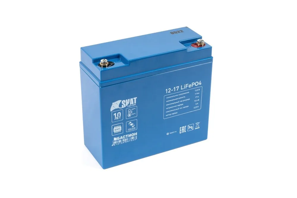 Батарея аккумуляторная Skat i-Battery 12-17 LiFePo4 647 — фото 2 из 4