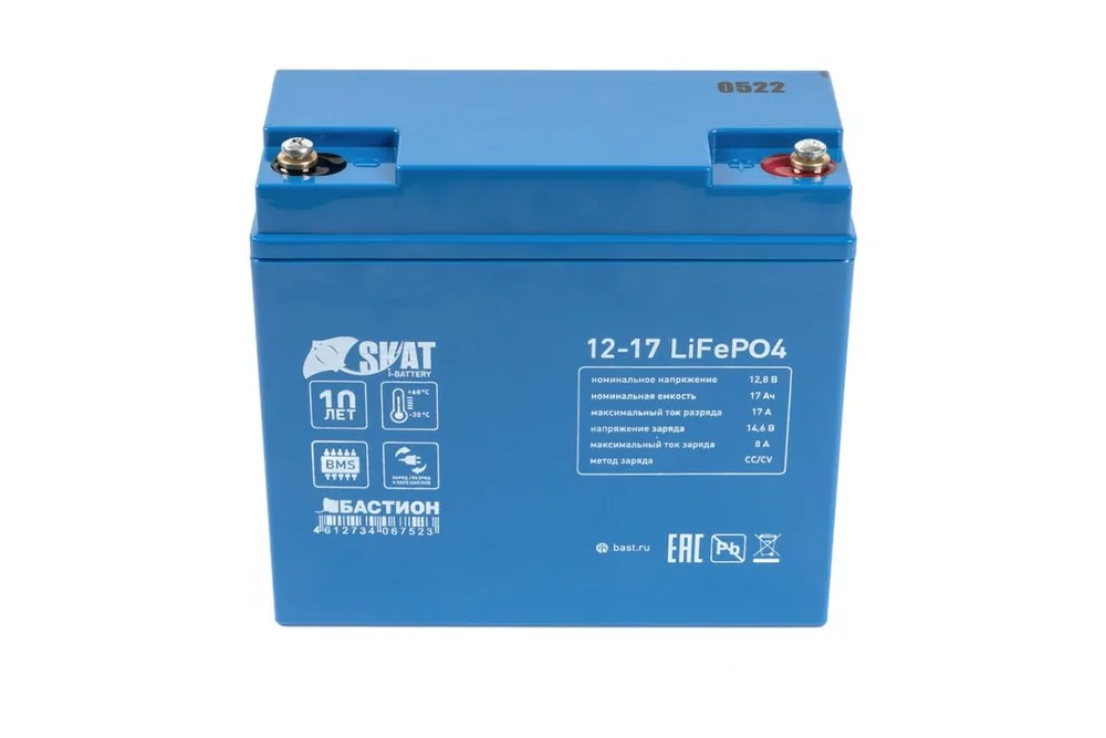 Батарея аккумуляторная Skat i-Battery 12-17 LiFePo4 647 — фото 3 из 4