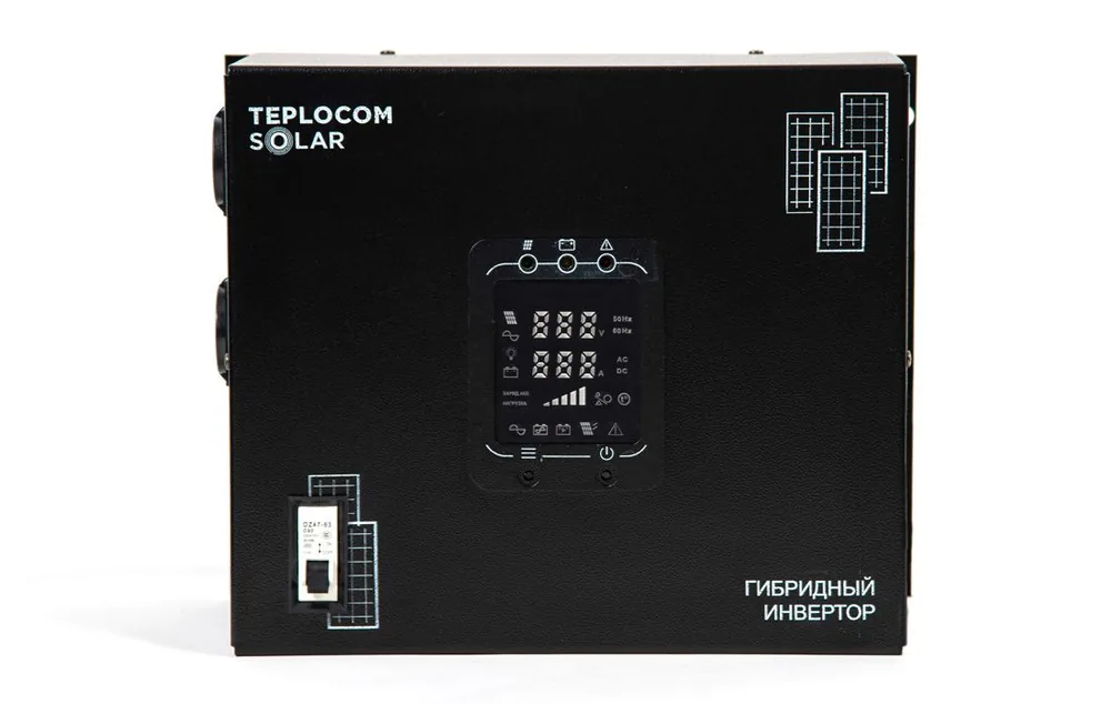 Инвертор Teplocom SOLAR-1500 2412 — фото 3 из 7