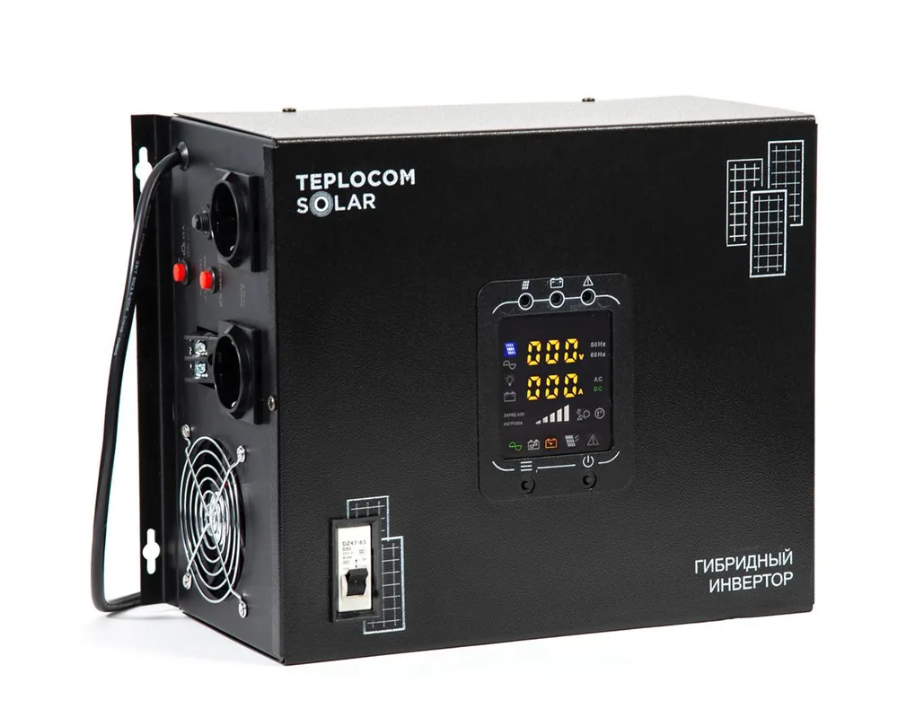 Инвертор Teplocom SOLAR-1500 2412 — фото 1 из 7