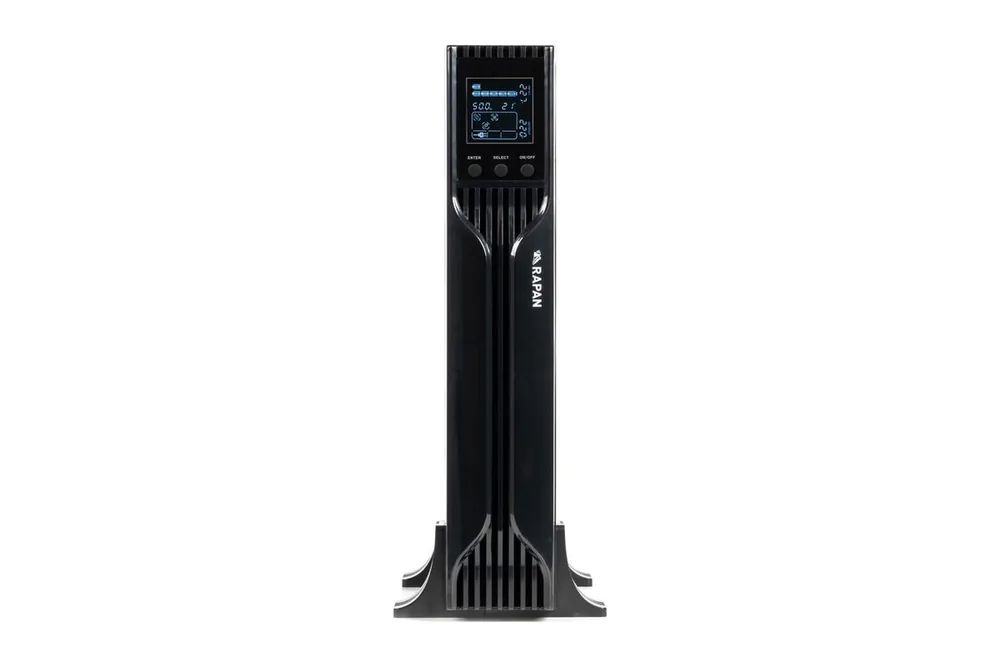 Источник бесперебойного питания RAPAN-UPS 1000-RACK-IN-2X9 8936 — фото 2 из 7