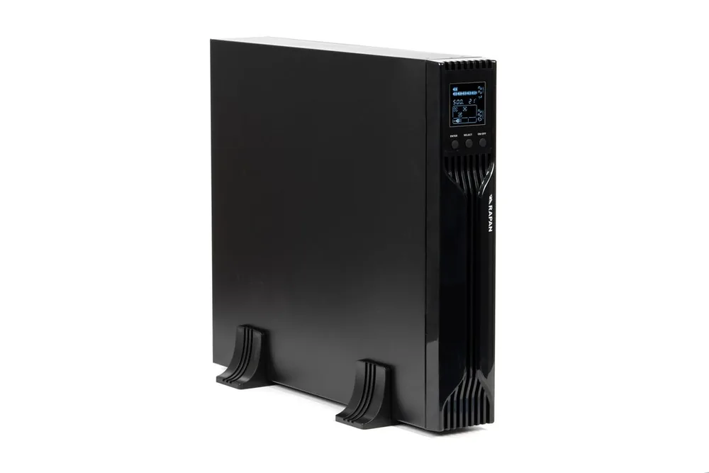 Источник бесперебойного питания RAPAN-UPS 1000-RACK-IN-2X9 8936 — фото 1 из 7