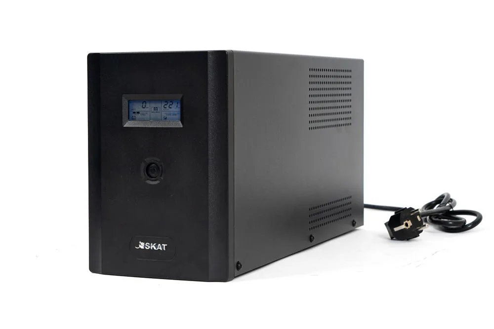Источник бесперебойного питания SKAT-UPS 3000-IN-4x9 453 — фото 5 из 7