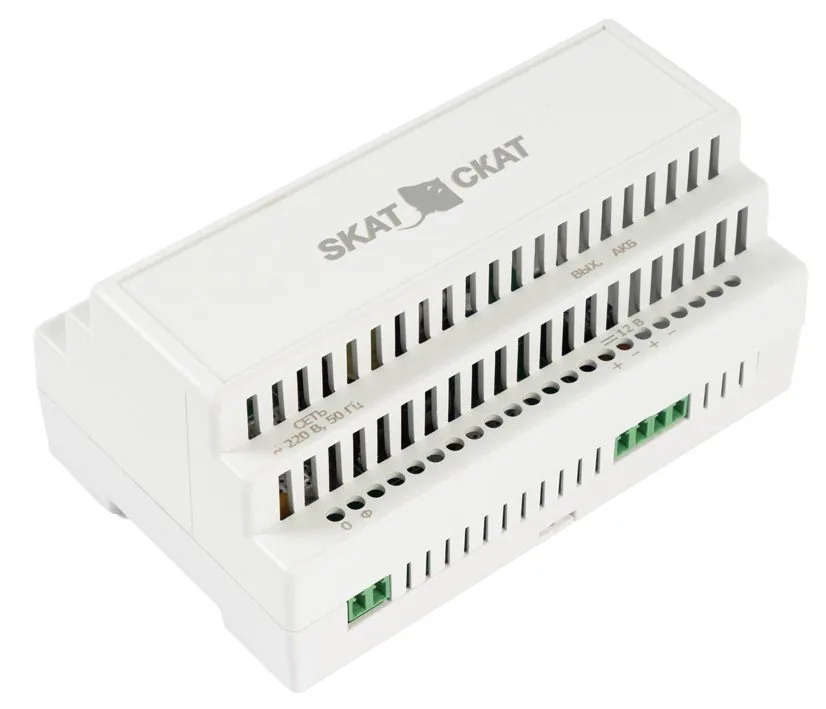 SKAT-12-4,0-DIN (597). Источник вторичного электропитания резервированный — фото 3 из 3