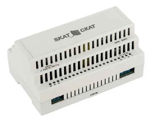 SKAT-12-6.0DIN (586). Источник вторичного электропитания резервированный — фото 2 из 3