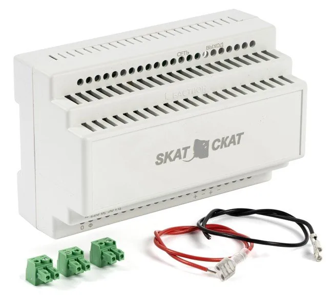 SKAT-24-3,0-DIN (599). Источник вторичного электропитания резервированный — фото 1 из 3
