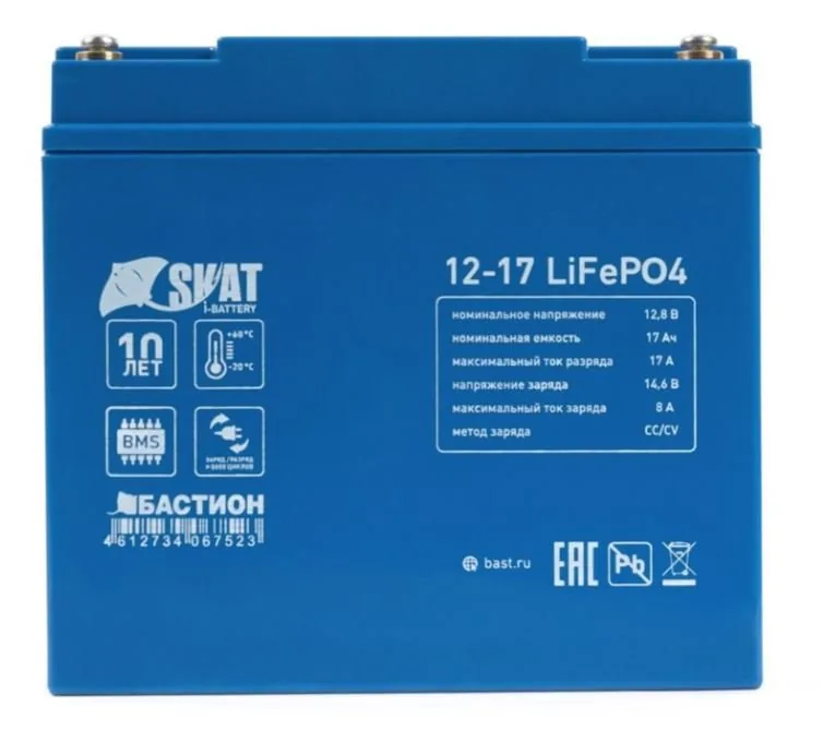 Skat i-Battery 12-17 LiFePo4 (647). Li-Ion аккумулятор — фото 2 из 4