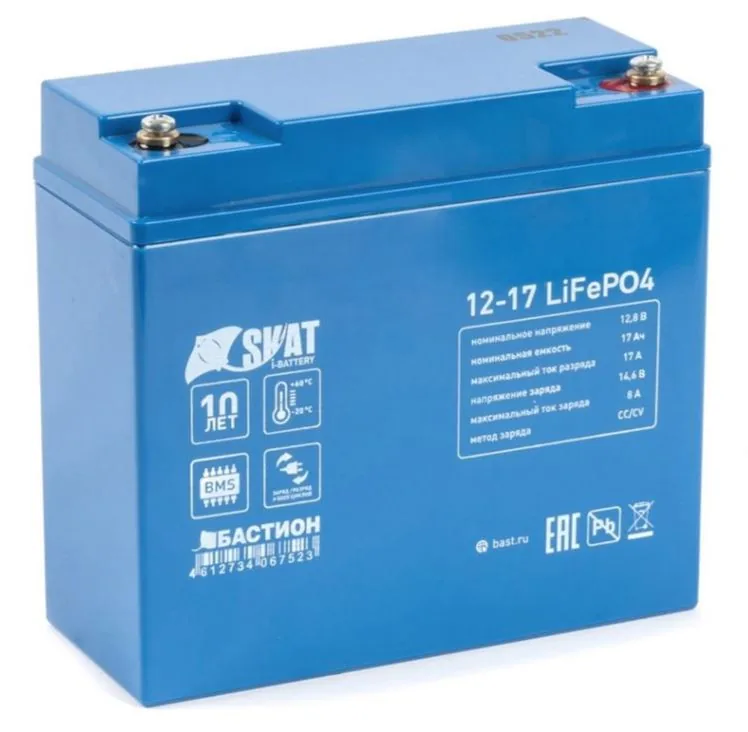 Skat i-Battery 12-17 LiFePo4 (647). Li-Ion аккумулятор — фото 1 из 4