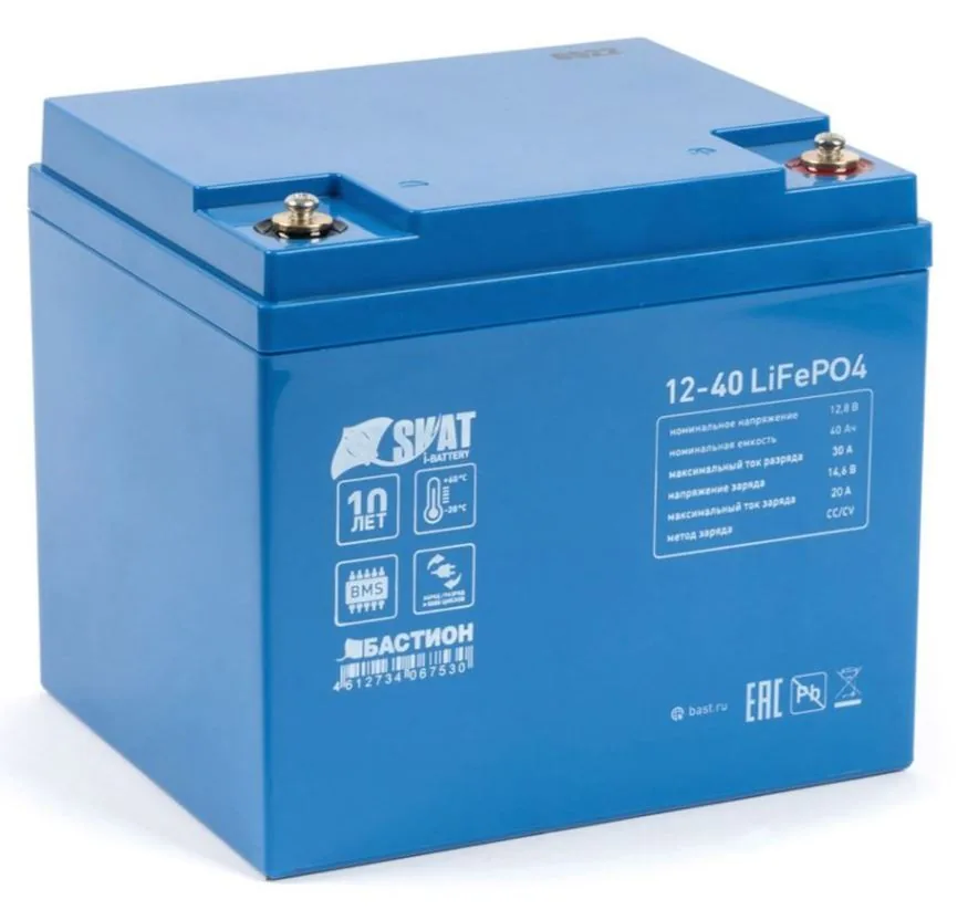 Skat i-Battery 12-40 LiFePo4 (649). Li-Ion аккумулятор — фото 1 из 4