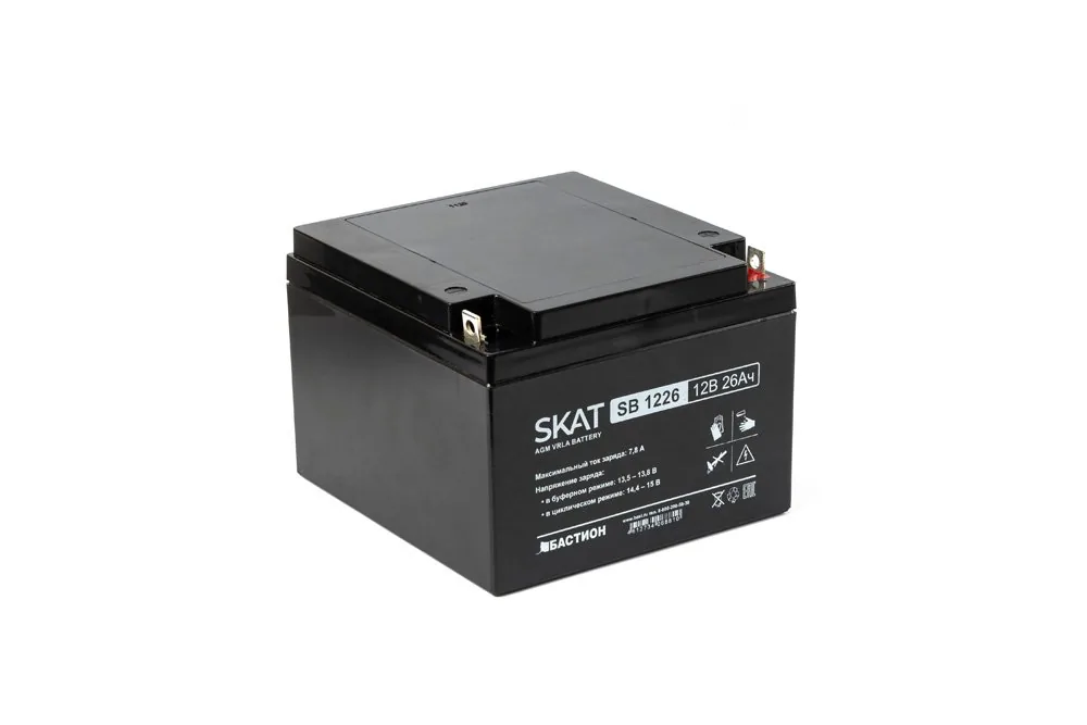 SKAT SB 1226 (2537). Аккумулятор герметичный свинцово-кислотный