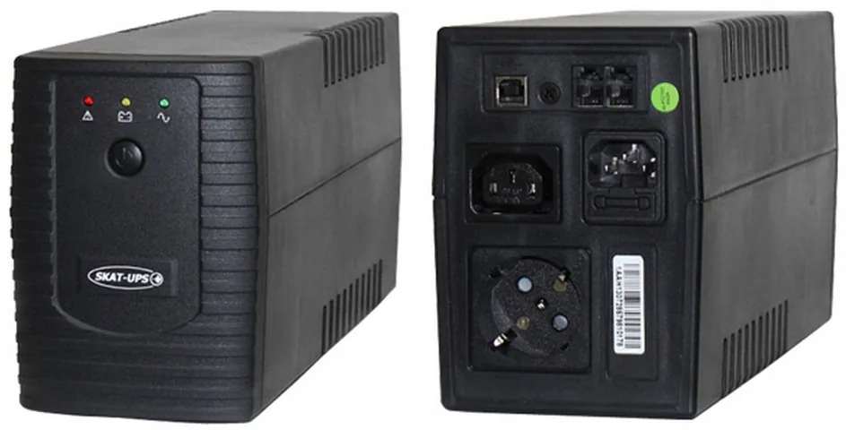SKAT-UPS 800/400 (SKAT-UPS 800-IN-1х9) (454). Бесперебойный источник питания