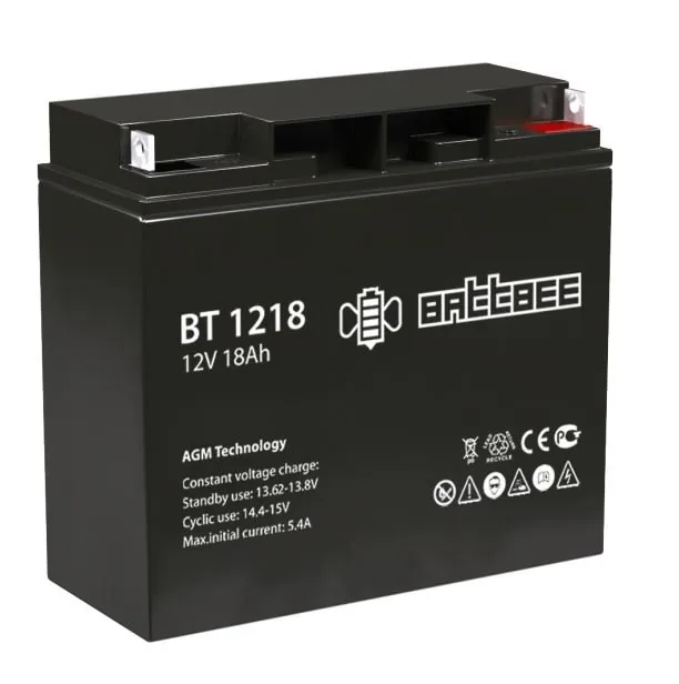 BATTBEE BT 1218. Аккумулятор герметичный свинцово-кислотный