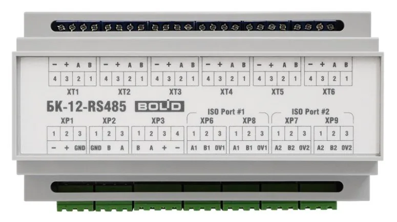 БК-12-RS485-01. Блок коммутации
