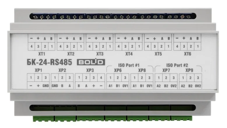 БК-24-RS485-01. Блок коммутации