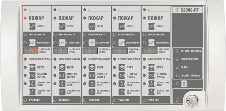 Блок индикации С2000-ПТ 2RS485 1-869-762-710
