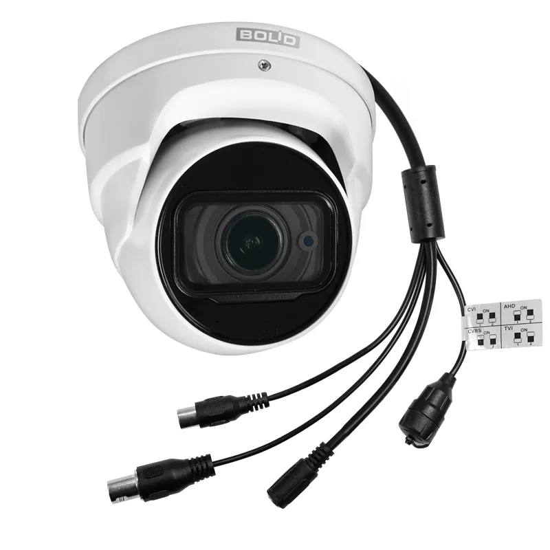 BOLID VCG-820-01 версия 2. Профессиональная видеокамера мультиформатная купольная