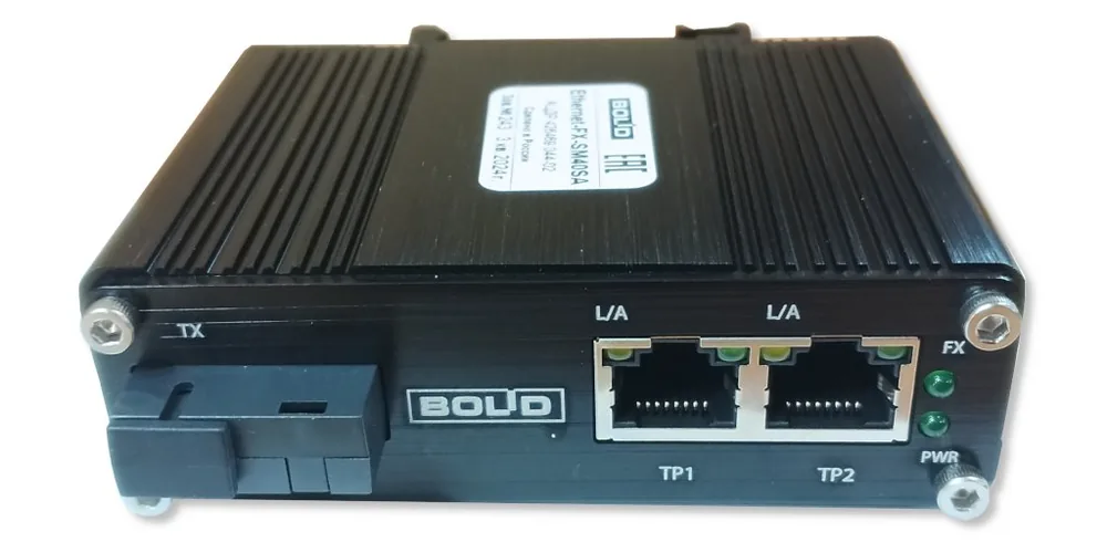 Ethernet-FX-SM40SA. Преобразователь интерфейсов